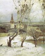 Alexei Savrasov The Rooks Have Returned oil painting